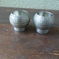 2 szép régi ón pohár (4,3x4,8 cm)