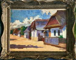 Ács Ferenc (1876 - 1949) : Bányászházak