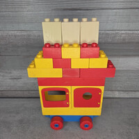 Retro Lego Duplo csomag gurulós elemmel
