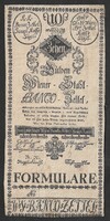 10 gulden 1784 formular VG ragasztónyomokkal