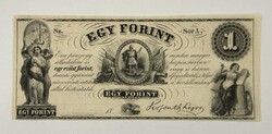 1 Forint 1852 - A sorozat - Philadelphia - Kossuth Lajos - UNC / Hibátlan állapotban