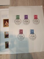 II. Rákóczi Ferenc bélyeg csomag - 1935-ös teljes sor + 1976-os alkalmi emléklap
