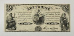 2 Forint 1852 - E sorozat - Philadelphia - Kossuth Lajos - UNC / Hibátlan állapotban