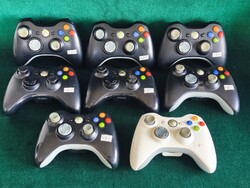 Eredeti Xbox 360 Kontrollerek (8 db) - Tesztelt, Működő Állapotban, Darabáron!