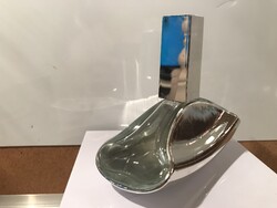 CALVIN KLEIN PARFÜMÖS ÜVEG - NAGYON VASTAG - 13 x 11 x 6 cm  - HIBÁTLAN
