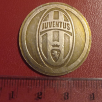 Juventus szurkolói érem 1969-1983-ig a csapatnál játszó Roberto Bettegáról