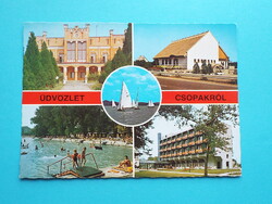 Képeslap (66) - Csopak mozaik 1980-as évek