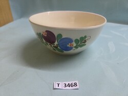 T3468 GDR kerámia tál 16x8 cm