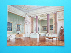 Képeslap (3) - Németország (NDK) - Potsdam - Sanssouci - Dolgozó szoba 1970-es évek
