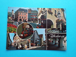 Képeslap (3) - Ausztria - Bludenz mozaik 1980-as évek