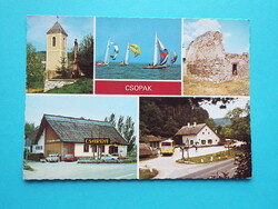 Képeslap (66) - Csopak mozaik 1980-as évek