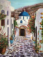 Hepp Natália: Santorini