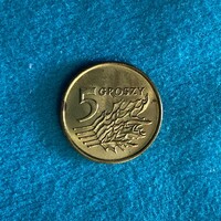 Lengyelország - Poland - 5 groszy - 1992 coin
