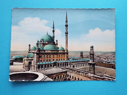 Képeslap (3) - Egyiptom - Kairó - Mohamed Ali mecset 1950-es évek