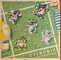 Gyerobik - zenés torna gyerekeknek - bakelit lemez eladó