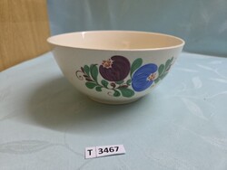 T3467 GDR kerámia tál 19x9 cm