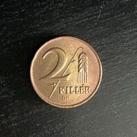 Magyarország - Hungary - 2 filler - 1947 coin