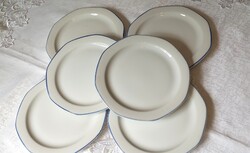 Burg Lindau német porcelán tányér szett – 6 db, 19 cm