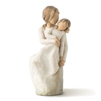 Willow Tree figura "MotherDaughter" címmel szobor a családról