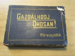 Régi Gazdálkodj okosan! Társasjáték