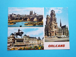 Képeslap (3) - Franciaország - Orléans mozaik 1960-as évek