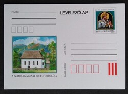 LD1325 / 1992 A szabolcsi Zsinat és I Szent László évfordulók  díjjegyes levelezőlap