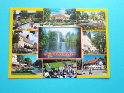 Képeslap (3) - Németország - Bad Wörishofen mozaik 1990-es évek
