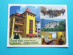Képeslap (3) - Románia - Tușnad (Tusnádfürdő) - Fenyő Villa mozaik 1990-es évek