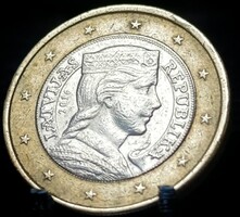 Lettország  1 euró, 2016 E01G2