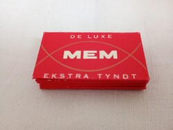 Borotvapenge 15 - MEM De luxe kétélű biztonsági 11db egyben