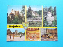 Képeslap (3) - Csehszlovákia (Szlovákia) - Bojnice (Bajmóc) mozaik 1970-es évek
