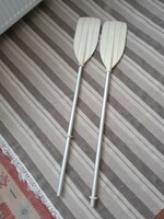 Gumicsónak lapát / evezőlapát pár, rögzítő gumigyűrűkkel 117 cm