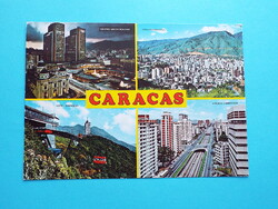 Képeslap (3) - Venezuela - Caracas mozaik 1970-es  évek