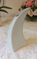 Lindner porcelán váza – modern design – 21 cm