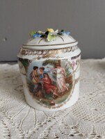 Kiváló minőségű porcelán doboz tetővel