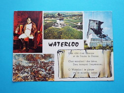 Képeslap (3) - Belgium - Waterloo mozaik 1960-as évek