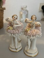 2 db Volkstedt balerina 1900as évek elejéről