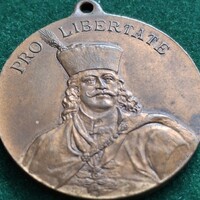 A kassai Rákóczi-kiállítás emlékére, 1903, bronz érem
