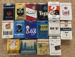 Szocialista (szovjet, albán, román lengyel, jugoszláv, bolgár) - bontatlan cigaretták