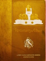 1920.Vörösmarty-Album A KÖLTŐ VÁLOGATOTT VERSEI ÉS A. CSONGOR ÉS TÜNDE képek szerint Pesti Napló