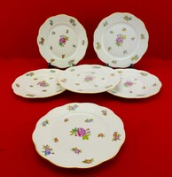 Herendi porcelán  Eton-mintás kistányérok 6 db. Szép állapotban