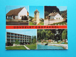 Képeslap (66) - Csopak mozaik 1970-es évek