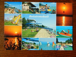 Képeslap - Balatonakali - mozaik