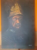 Aranysisakos férfi