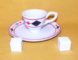 Porcelán tojástartó + só- és borsszóró