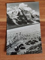 Ausztria,Freiwandeck,Alpesi parkoló,korabeli autók,Mercedes Benz,Opel Super 6,Steyr 220,1939-ből