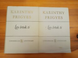Karinthy Frigyes: Így írtok ti