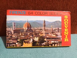 Firenze 64 Color Slides Souvenir printed on Kodak Film Original