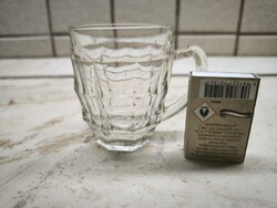Retro  kicsi üveg korsó 1 dl-es eladó!