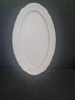 Eredeti jelzett csehszlovák Bernadotte fehér porcelán pecsenyéstál – 38 cm